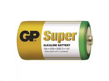 Alkalická baterie GP Super LR20, D