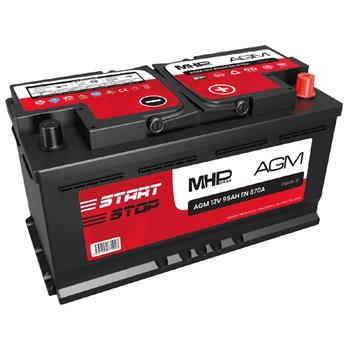 Autobaterie MHPower CBA95-12 AGM 12V 95Ah 870A Start-Stop