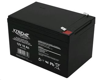 Baterie olověná 12V / 10Ah XTREME bezúdržbový akumulátor