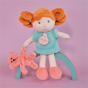 Doudou Julijou Panenka Miss Mint 21 cm