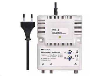 EMOS EM-4405G 5G/LTE700 zesilovač / VHF / UHF