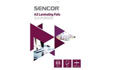 Fólie do laminátoru SENCOR SLA FA3M250 A3 250mic 25ks