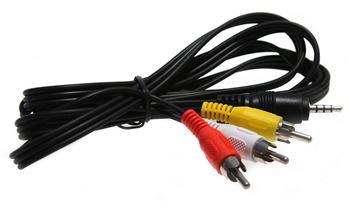Kabel 3x CINCH - Jack 3,5mm 1,5m
