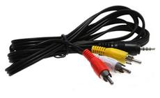 Kabel 3x CINCH - Jack 3,5mm 1,5m