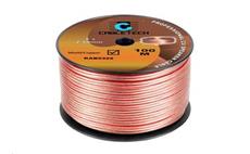 Kabel dvojlinka Cabletech KAB0325 2x 2,5 mm průhledná CU