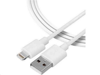 Kabel USB 2.0 A/M / Lighting, 1.5 m, bílý /N505B/