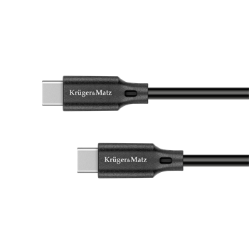 Kabel USB-C - USB-C 1 m Kruger&Matz 100W