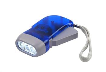 LED dynamo svítilna Velamp IN322B modrá