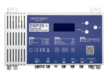 LEM DSP25 V2 programovatelný DVB-T/T2 zesilovač