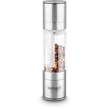 Mlýnek na koření LAMART LT7014 TUBE- nerez 2x100ml