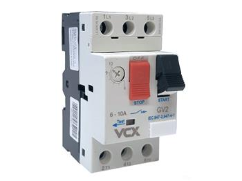 Motorový jistič VCX GV-2 6,0-10A