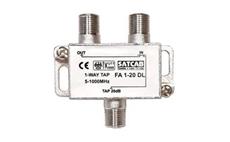 Odbočovač FAC1-20 1xF - 2xF, 5-1000 MHz, 20dB