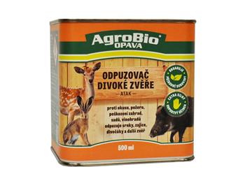 Odpuzovač divoké zvěře AGROBIO Atak 500ml