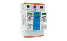 Přepěťová ochrana VCX 600PV40 DC třída T2 (C) 3P 600V GDT s plynovým jiskřištěm