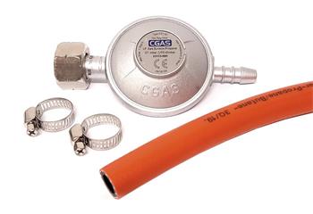 Regulátor tlaku plynu TEESA TSA0094 (redukce + hadice + 2x spona)