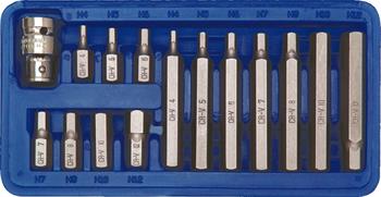 Sada bitů 15 ks CrV imbus TOYA