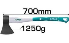 Sekera, sklolaminátová násada, 1250g TOTAL-TOOLS