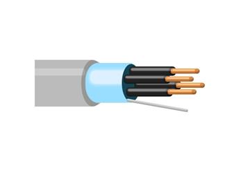 Silový kabel JYTY-O 4X1