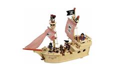 Tidlo Dřevěná pirátská loď