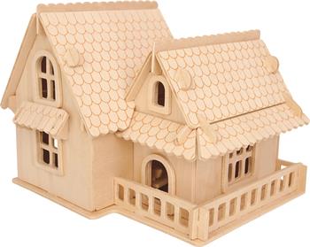 Woodcraft Dřevěné 3D puzzle Evropská vila A