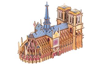 Woodcraft Dřevěné 3D puzzle Katedrála Notre-Dame