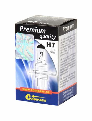 Žárovka 12V H7 PREMIUM 55W PX26d box